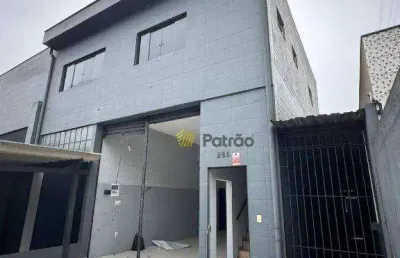 Galpão para alugar, 669 m² por r$ 13.711,16/mês - vila luzita - santo andré/sp