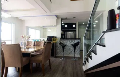 Cobertura com 3 dormitórios à venda, 156 m² por r$ 1.750.000,00 - centro - diadema/sp