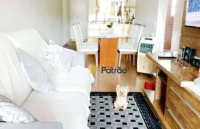 Apartamento com 3 dormitórios à venda, 84 m² por r$ 638.000,00 - vila valparaíso - santo andré/sp