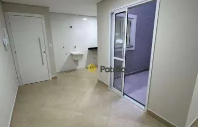 Apartamento com 2 dormitórios à venda, 53 m² por r$ 390.000,00 - vila linda - santo andré/sp