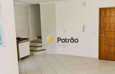 Apartamento duplex com 3 dormitórios para alugar, 70 m² por r$ 3.010,00/mês - vila eldízia - santo andré/sp
