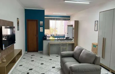Kitnet com 1 dormitório para alugar, 35 m² por r$ 2.300,00/mês - rudge ramos - são bernardo do campo/sp