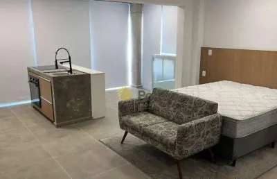 Mondial home com 1 dormitório, 42 m² - venda por r$ 600.000 ou aluguel por r$ 4.115/mês - centro - são bernardo do campo/sp