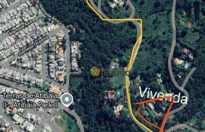 Terreno à venda, 3517 m² por r$ 400.000,00 - rio abaixo - atibaia/sp