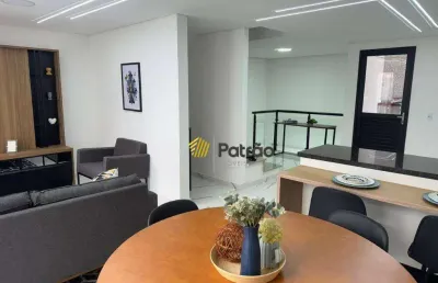 Sobrado com 3 dormitórios à venda, 147 m² por r$ 990.000,00 - campestre - santo andré/sp