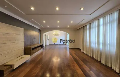 Edifício vania marta com 4 dormitórios e 3 vagas para alugar, 234 m² por r$ 5.560,00/mês - chácara inglesa - são bernardo do campo/sp