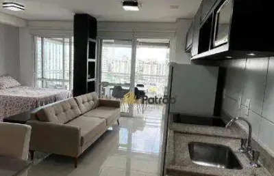 Apartamento no mondial home com 1 dormitório à venda, 42 m² por r$ 540.000 - centro - são bernardo do campo/sp