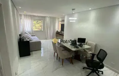 Apartamento com 3 dormitórios à venda, 90 m² por r$ 500.000,00 - parque terra nova - são bernardo do campo/sp