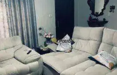 Sobrado com 3 dormitórios à venda, 150 m² por r$ 689.000,00 - vila pires - santo andré/sp