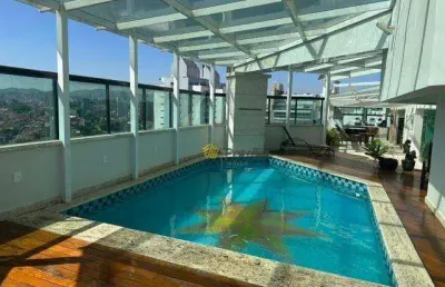Cobertura à venda, 600 m² por r$ 4.350.000,00 - centro - são bernardo do campo/sp
