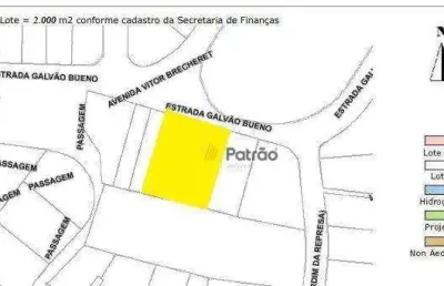 Área à venda, 2000 m² por r$ 1.650.000,00 - batistini - são bernardo do campo/sp