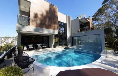 Casa com 5 dormitórios à venda, 561 m² por r$ 9.000.000,00 - swiss park - são bernardo do campo/sp