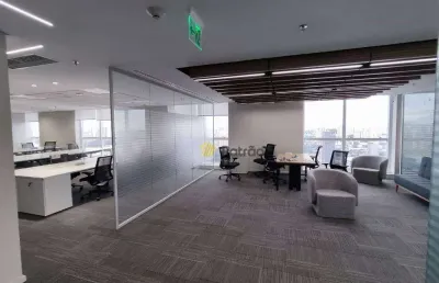Andar corporativo para alugar, 1404 m² por r$ 125.777,51/mês - centro - são bernardo do campo/sp