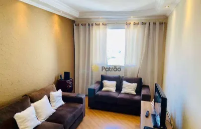 Apartamento à venda, 82 m² por r$ 379.000,00 - jardim do mar - são bernardo do campo/sp