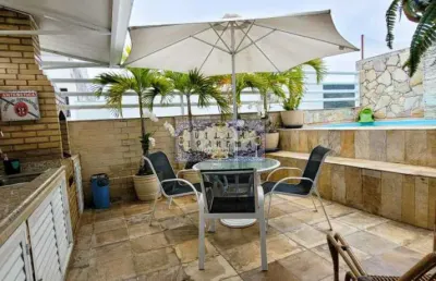 Cobertura com 4 quartos à venda na rua paulo mazzucchelli, barra da tijuca, rio de janeiro, 310 m2 por r$ 2.800.000