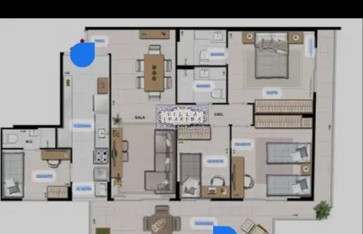 Apartamento com 3 quartos à venda na rua visconde de silva, botafogo, rio de janeiro, 102 m2 por r$ 1.392.000