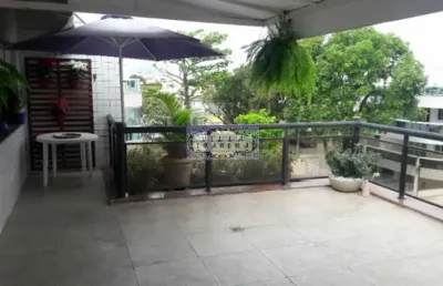 Cobertura com 3 quartos à venda na rua desembargador paulo alonso, recreio dos bandeirantes, rio de janeiro, 250 m2 por r$ 1.050.000