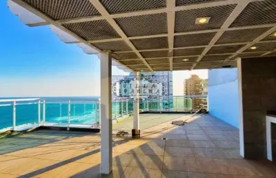 Cobertura com 4 quartos à venda na avenida lúcio costa, barra da tijuca, rio de janeiro, 370 m2 por r$ 3.350.000