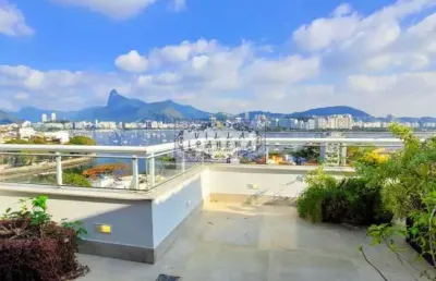 Cobertura com 3 quartos à venda na avenida são sebastião, urca, rio de janeiro, 190 m2 por r$ 3.250.000