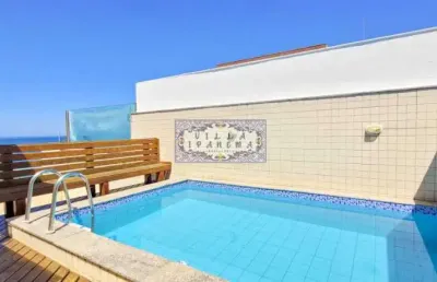 Cobertura com 5 quartos à venda na avenida lúcio costa, recreio dos bandeirantes, rio de janeiro, 530 m2 por r$ 4.900.000