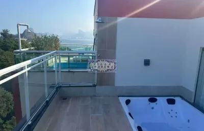 Cobertura com 3 quartos à venda na rua joaquim távora, icaraí, niterói, 180 m2 por r$ 1.350.000
