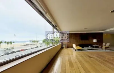 Apartamento com 5 quartos à venda na avenida atlântica, copacabana, rio de janeiro, 465 m2 por r$ 4.500.000