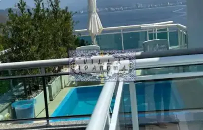 Cobertura com 3 quartos à venda na rua joaquim távora, icaraí, niterói, 180 m2 por r$ 1.350.000