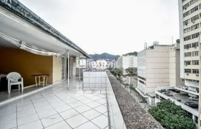 Cobertura com 3 quartos à venda na rua conde de baependi, flamengo, rio de janeiro, 258 m2 por r$ 1.480.000