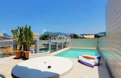 Casa em condomínio fechado com 4 quartos à venda na rua manuel niobei, urca, rio de janeiro, 350 m2 por r$ 3.500.000