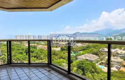 Apartamento com 4 quartos à venda na avenida luís aranha, barra da tijuca, rio de janeiro, 170 m2 por r$ 1.850.000