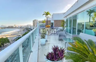 Cobertura com 4 quartos à venda na avenida atlântica, copacabana, rio de janeiro, 680 m2 por r$ 18.900.000