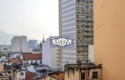 Sala comercial com 1 sala à venda na rua sete de setembro, centro, rio de janeiro, 30 m2 por r$ 110.000