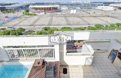 Cobertura com 4 quartos à venda na avenida embaixador abelardo bueno, barra da tijuca, rio de janeiro, 230 m2 por r$ 1.500.000