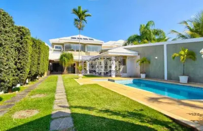 Casa em condomínio fechado com 4 quartos à venda na rua luís orlando cardoso, barra da tijuca, rio de janeiro, 405 m2 por r$ 3.200.000