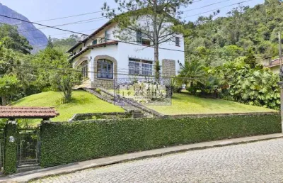 Casa com 4 quartos à venda na rua leonia velsi, morin, petrópolis, 360 m2 por r$ 1.990.000
