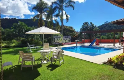 Casa em condomínio fechado com 4 quartos à venda na estrada do secretário, pedro do rio, petrópolis, 500 m2 por r$ 5.750.000