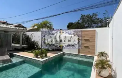 Casa com 3 quartos à venda na rua ernesto bandeira, barreira (bacaxá), saquarema, 350 m2 por r$ 2.300.000