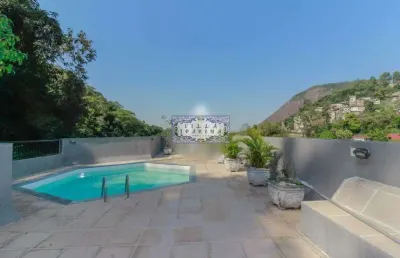 Casa em condomínio fechado com 4 quartos à venda na rua itamonte, cosme velho, rio de janeiro, 350 m2 por r$ 1.800.000