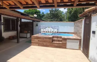 Casa com 2 quartos à venda na estrada da prata dos aredes, albuquerque, teresópolis, 108 m2 por r$ 480.000