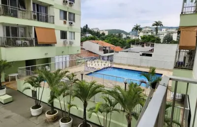 Cobertura com 2 quartos à venda na estrada capenha, pechincha, rio de janeiro, 158 m2 por r$ 735.000