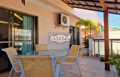 Cobertura com 3 quartos à venda na rua franz weissman, jacarepaguá, rio de janeiro, 147 m2 por r$ 1.300.000
