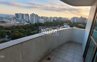 Flat com 2 quartos à venda na avenida gastão senges, barra da tijuca, rio de janeiro, 43 m2 por r$ 720.000
