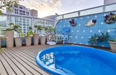 Cobertura com 3 quartos à venda na rua dezenove de fevereiro, botafogo, rio de janeiro, 180 m2 por r$ 2.750.000