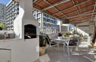 Cobertura com 4 quartos à venda na rua dona mariana, botafogo, rio de janeiro, 240 m2 por r$ 2.200.000