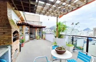 Cobertura com 3 quartos à venda na rua são clemente, botafogo, rio de janeiro, 163 m2 por r$ 1.395.000