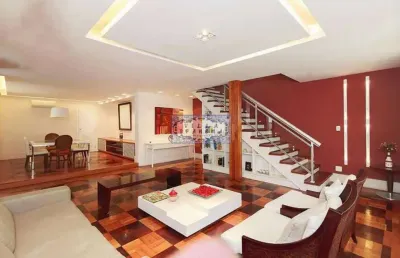 Casa em condomínio fechado com 4 quartos à venda na rua graça couto, gávea, rio de janeiro, 485 m2 por r$ 4.500.000