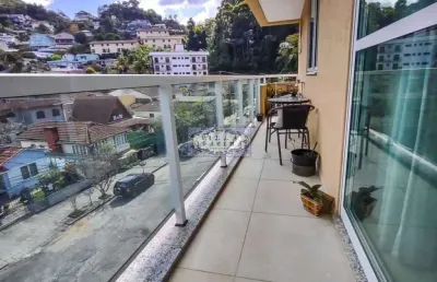 Apartamento com 2 quartos à venda na rua ário menezes, agriões, teresópolis, 86 m2 por r$ 560.000