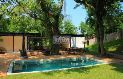 Casa em condomínio fechado com 4 quartos à venda na estrada da barra da tijuca, barra da tijuca, rio de janeiro, 400 m2 por r$ 6.500.000