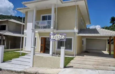 Casa em condomínio fechado com 4 quartos à venda na estrada antônio carvalho ventura, albuquerque, teresópolis, 360 m2 por r$ 1.190.000