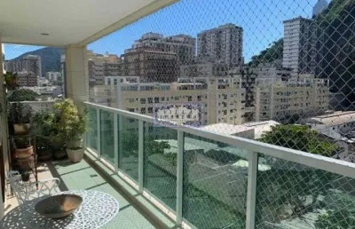 Apartamento com 4 quartos à venda na rua assunção, botafogo, rio de janeiro, 142 m2 por r$ 2.390.000